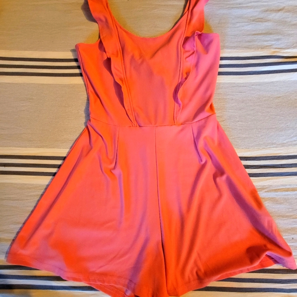 Pink Romper, size 6